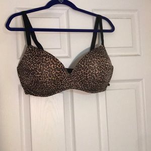 Victoria secret leopard print bra